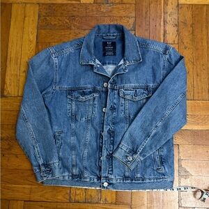 GAP Teens Classic Blue Denim Jacket Size 14/16) — Pre‑owned